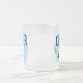 Baseball Catcher T-shirts en cadeautjes Matglas Koffiemok (Center)