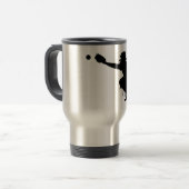 Baseball Catcher Travel Mug Reisbeker (Voorkant links)