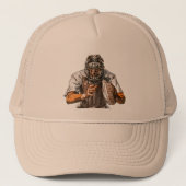 Baseball Catcher Trucker Pet (Voorkant)
