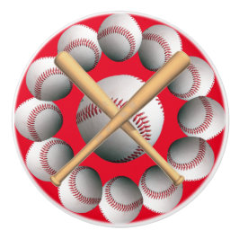 Baseball Ceramische Deur trekt Keramische Knop