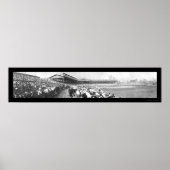 Baseball Chicago Pitt Foto 1908 Poster (Voorkant)