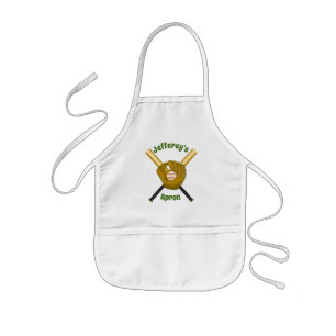 Baseball Children's Apron Kinder Schort