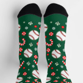 Baseball Christmas Holiday Gifts Sokken (Top)