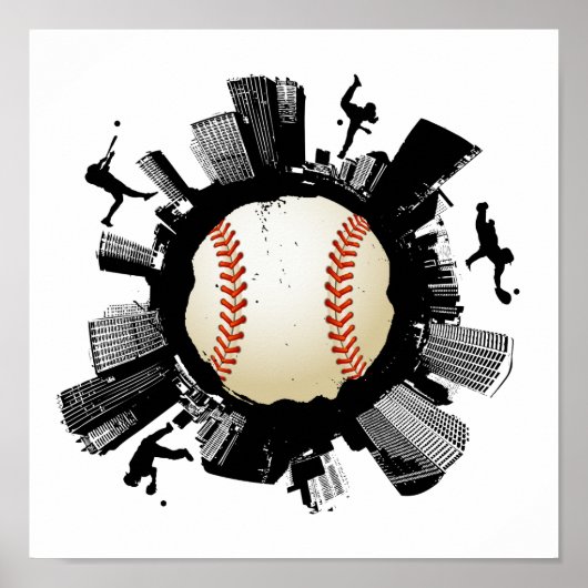 Baseball City Poster (Voorkant)