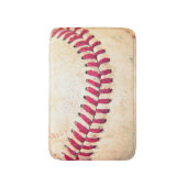  Baseball Close-up foto Badmat (Voorkant Verticaal)