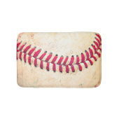  Baseball Close-up foto Badmat (Voorkant)