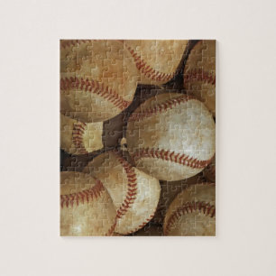 Baseball Close-up foto - Sportkunst Legpuzzel