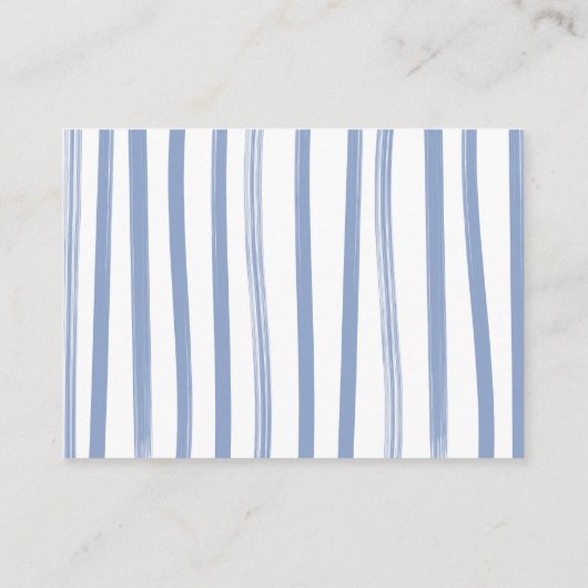 Baseball Clotheline Baby Showe Diaper Raffle-kaart Informatiekaartje (Achterkant)