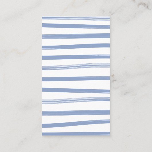 Baseball Clothesline Baby shower Books for baby Visitekaartje (Achterkant)