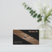 Baseball Coach | Baseball Field Visitekaartje (Staand voorkant)