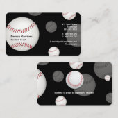 Baseball Coach | Beroepsbeoefenaars Visitekaartje (Voorkant / Achterkant)
