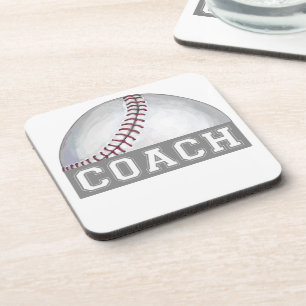 Baseball Coach Bier Onderzetter