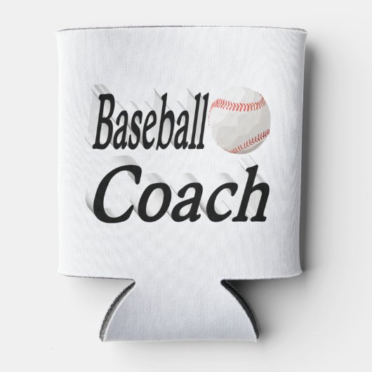 Baseball Coach Blikjeskoeler (Voorkant)