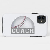 Baseball Coach Case-Mate iPhone Case (Achterkant (horizontaal))
