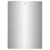 Baseball Coach Crossed Bats & Ball Metallic Klembord (Achterkant)