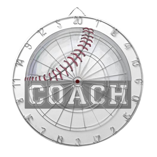 Baseball Coach Dartbord (Voorkant)