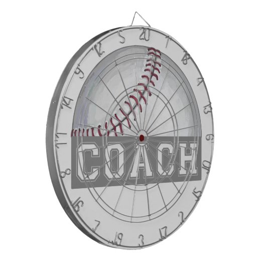 Baseball Coach Dartbord (Voorkant Links)