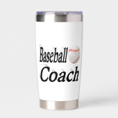 Baseball Coach Geïsoleerde Drinkbeker (Voorkant)