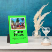 Baseball Coach - Gepersonaliseerd Fotoplaat (Zijkant)