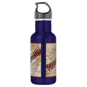 Baseball Coach Gifts, Senior Baseball Gift Ideeën Waterfles (Achterkant)