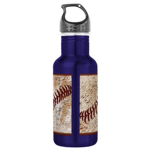 Baseball Coach Gifts, Senior Baseball Gift Ideeën Waterfles (Achterkant)