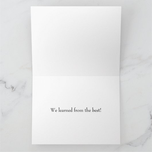 Baseball Coach Hartelijk dank Bedankkaart (Binnen)