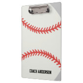 Baseball Coach Klembord (Links)