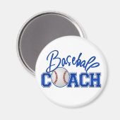 Baseball Coach Magneet (Voorkant / Achterkant)