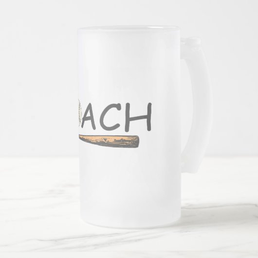 Baseball Coach Matglas Bierpul (Voorkant rechts)