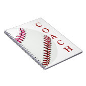 Baseball Coach Notitieboek (Rechterzijde)
