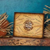  Baseball Coach Plaques, Alle speldennamen Fotoplaat (Zijkant)