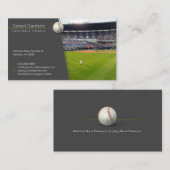 Baseball Coach | Player-foto Visitekaartje (Voorkant / Achterkant)