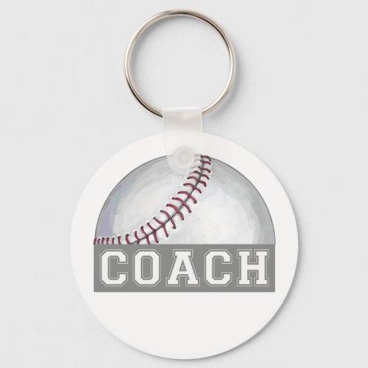 Baseball Coach Sleutelhanger (Voorkant)