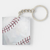 Baseball Coach Sleutelhanger (Achterkant)