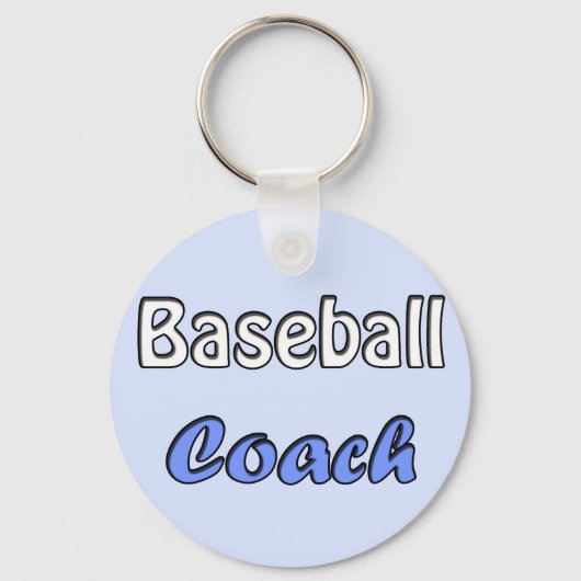 Baseball Coach Sleutelhanger (Voorkant)
