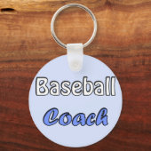 Baseball Coach Sleutelhanger (Voorkant)