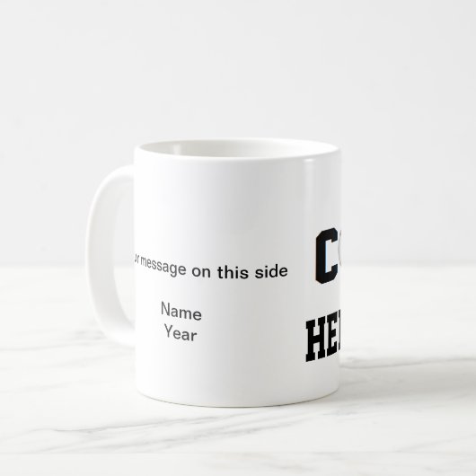 Baseball Coach - Speciaal Mok (Voorkant links)