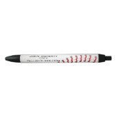 Baseball Coach | Sport Gift Zwarte Inkt Pen (Voorkant)