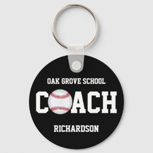 Baseball Coach Sport Sleutelhanger
