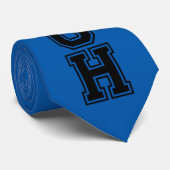 Baseball coach stropdas aan beide zijden gedrukt! (Opgerold)