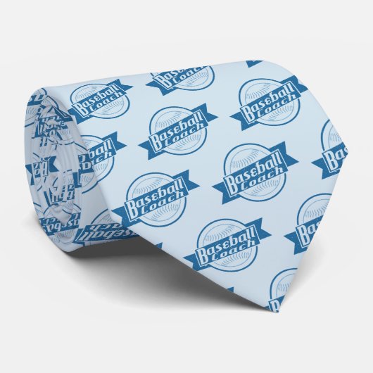 Baseball Coach-Stropdas Stropdas (Opgerold)