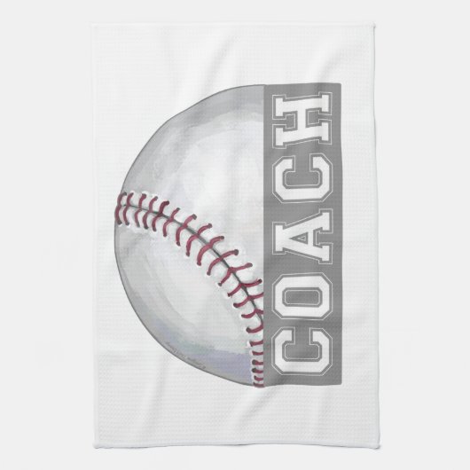 Baseball Coach Theedoek (Verticaal)