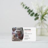 Baseball Coach | Trainer Visitekaartje (Staand voorkant)