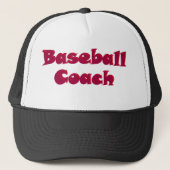 Baseball Coach Trucker Pet (Voorkant)