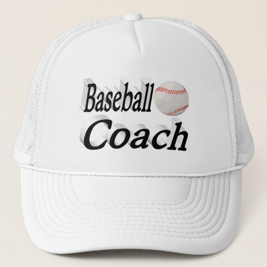 Baseball Coach Trucker Pet (Voorkant)