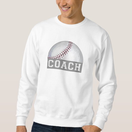 Baseball Coach Trui (Voorkant)