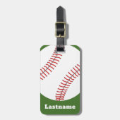 Baseball Coach - Vette moderne tekening Bagagelabel (Voorkant verticaal)