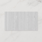 Baseball Coach Visitekaartje (Achterkant)