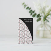 Baseball Coach Visitekaartje (Staand voorkant)