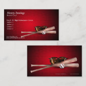 Baseball Coach Visitekaartje (Voorkant / Achterkant)